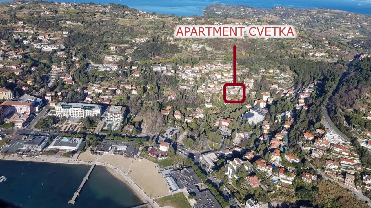 Apartment Cvetka Порторож Екстер'єр фото
